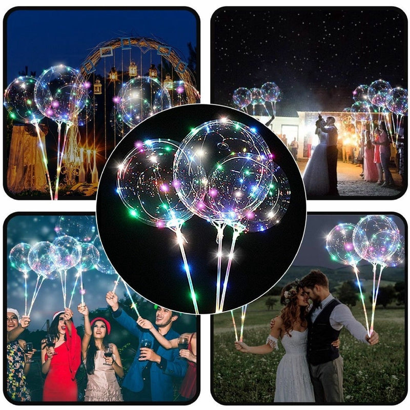 Reusable Led Balloons Birthday Wedding Home Party Decorations