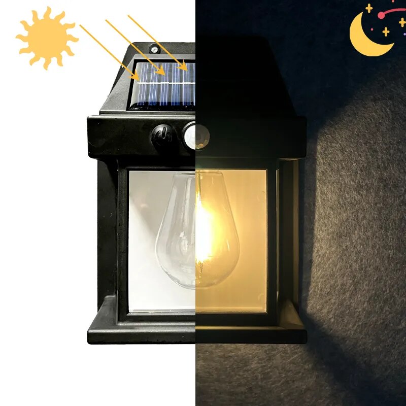 New Outdoor Solar Power Lamp