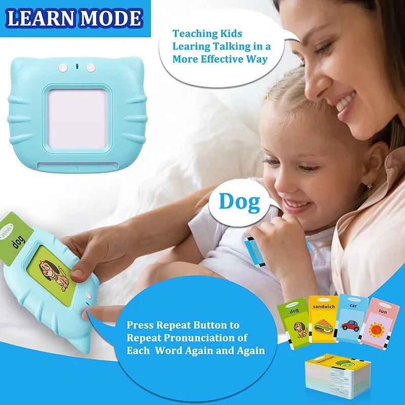 Talking Flash Card Educational Toy For Kids
